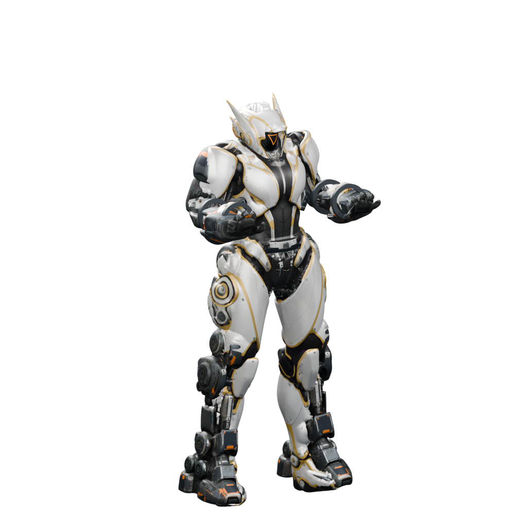 Complete Nova Ltd MK1 armor fitted to the same mech